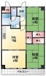 シャトー黒田の物件間取画像